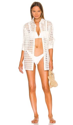 The Oxford Tunic in White. - size L (also in XL) - Solid & Striped - Modalova