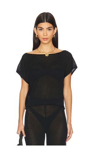 The Faye Top in Black. - size M (also in S, XL) - Solid & Striped - Modalova