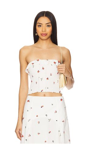 The Nikki Top in White. - size M (also in S, XL, XS) - Solid & Striped - Modalova