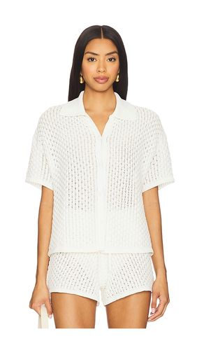 The Hannah Top in Ivory. - size L (also in M) - Solid & Striped - Modalova