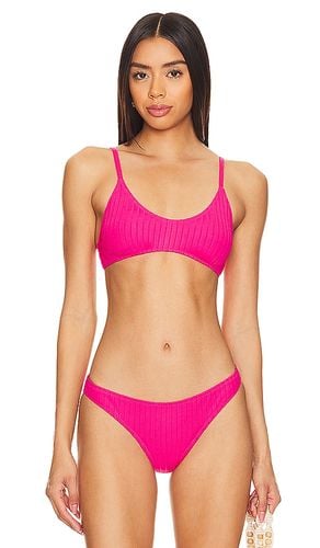 The Rachel Bikini Top in Pink. - size L (also in XL) - Solid & Striped - Modalova