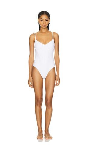 The Taylor One Piece in White. - size L (also in S, XS) - Solid & Striped - Modalova