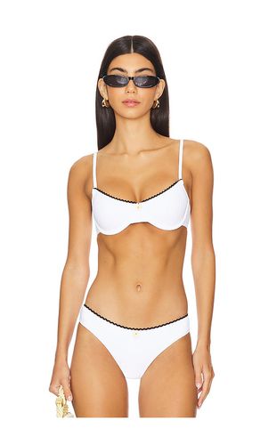 The Daphne Bikini Top in White. - size M (also in S, XS) - Solid & Striped - Modalova