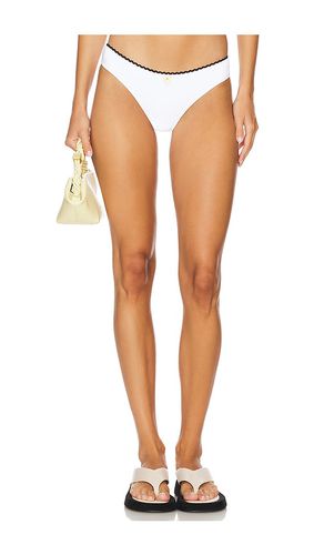 The Daphne Bikini Bottom in White. - size XL (also in XS) - Solid & Striped - Modalova