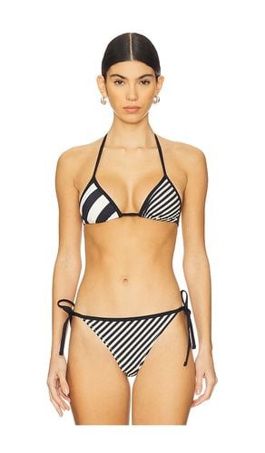 Iris Bikini Top in Black. - size L (also in M, S, XL, XS) - Solid & Striped - Modalova