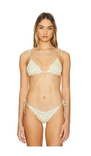 The Parker Bikini Top in Cream. - size L (also in S, XS) - Solid & Striped - Modalova