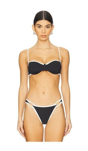 Jordana Bikini Top in Black. - size L (also in M, S, XL, XS) - Solid & Striped - Modalova