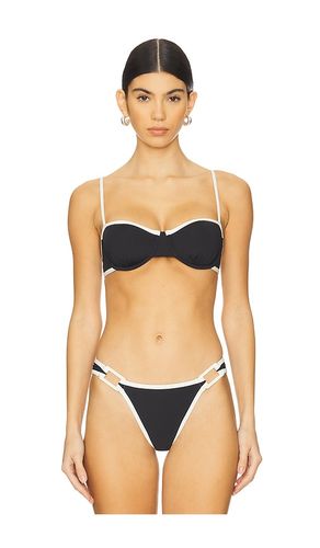 Jordana Bikini Top in Black. - size L (also in M, XL) - Solid & Striped - Modalova