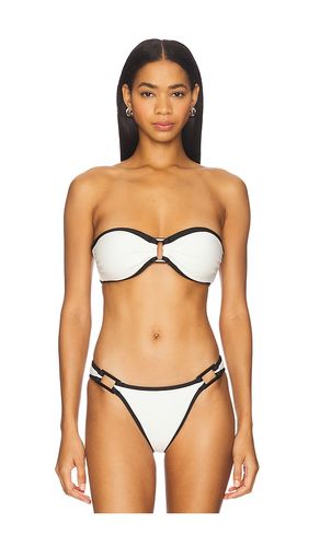 The Tati Bikini Top in Cream. - size L (also in M, S, XS) - Solid & Striped - Modalova