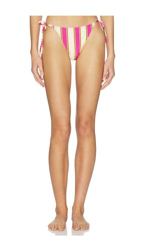 The Iris Side Tie Bikini Bottom in Fuchsia. - size XS (also in M) - Solid & Striped - Modalova