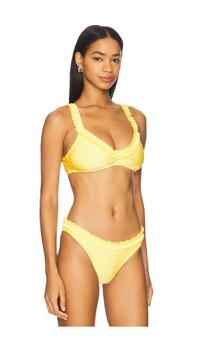 The Cassidy Bikini Top in Yellow. - size XS (also in S, L) - Solid & Striped - Modalova