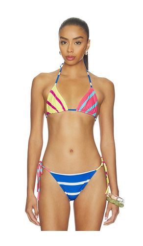 The Iris Reversible Bikini Top in Pink. - size S (also in M) - Solid & Striped - Modalova