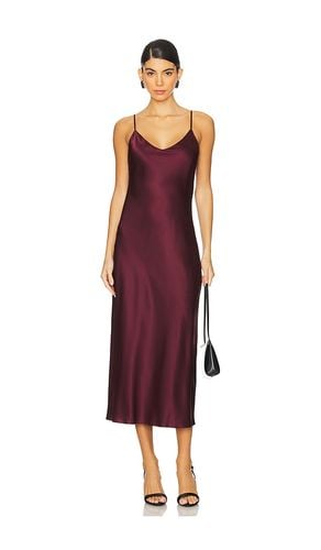 Taylor Silk Dress in Burgundy. - size S (also in XS) - SABLYN - Modalova