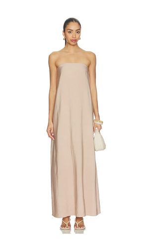 Arden Strapless Maxi Dress in Beige. - size S (also in XS) - SABLYN - Modalova
