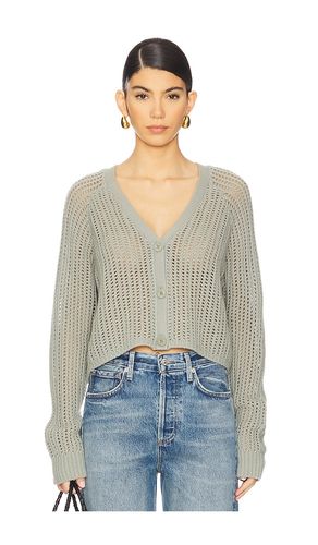 Yasmeen Slouchy Cardigan in Sage. - size L (also in M, S) - SABLYN - Modalova