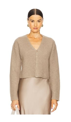 Bianco Cashmere Cardigan in Tan. - size L (also in M, S, XS) - SABLYN - Modalova