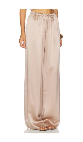 Silk Gemma Pull On Straight Leg Pant in . Size L. Also in S - SABLYN - Modalova