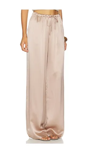 Silk Gemma Pull On Straight Leg Pant in . Taglia L. Also in S - SABLYN - Modalova