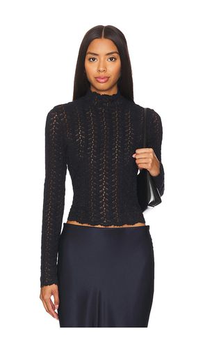 Hailey B Cropped Mock Neck Top in . - size L (also in M, S) - SABLYN - Modalova