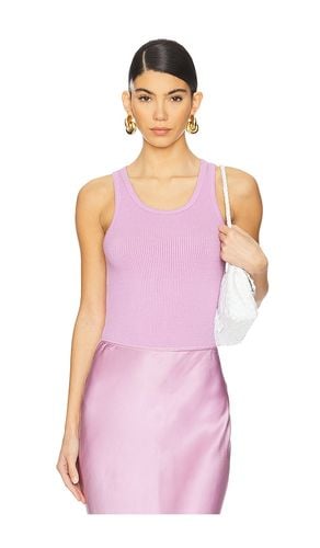 Jameela Racerback Tank Top in Lavender. - size L (also in M, S, XS) - SABLYN - Modalova