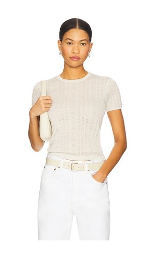 Isolde Tee in Ivory. - size L (also in S) - SABLYN - Modalova