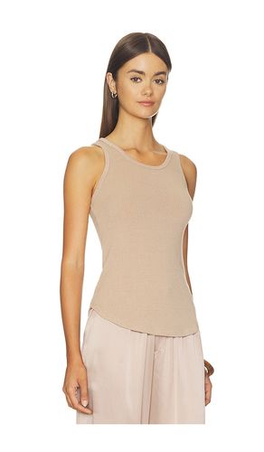 Jameela Racerback Tank in Beige. - size L (also in M, S) - SABLYN - Modalova