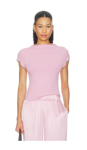 Karlie Slit Neck Tee in . Size S. Also in M - SABLYN - Modalova