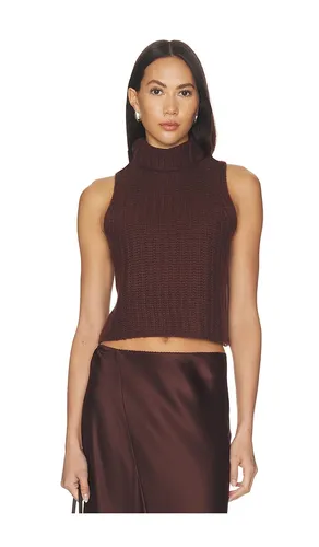 Saige Cropped Turtleneck Top in . Size L. Also in M, S - SABLYN - Modalova