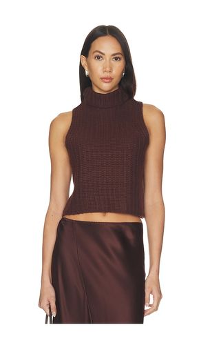 Saige Cropped Turtleneck Top in . Size L. Also in M, XS - SABLYN - Modalova