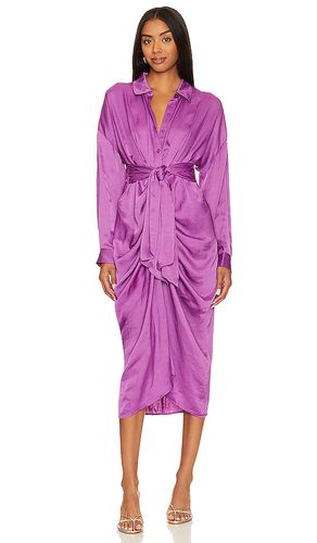 Vestido midi sula en color morado talla 0 en - Purple. Talla 0 (también en 10, 2, 4, 6) - Steve Madden - Modalova