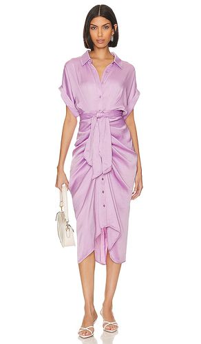 Vestido midi tori en color talla 0 en - Lavender. Talla 0 (también en 2, 4) - Steve Madden - Modalova