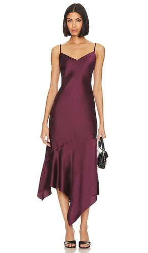 Vestido lencero lucille en color burgundy talla L en - Burgundy. Talla L (también en M, S) - Steve Madden - Modalova