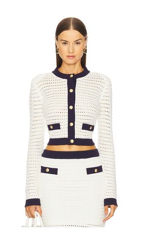 Casette Cardigan in Cream. - size L (also in M, XL) - Steve Madden - Modalova