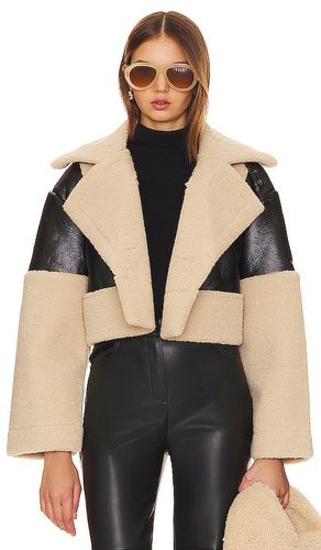 Alaina Faux Leather Coat in . Size M - Steve Madden - Modalova