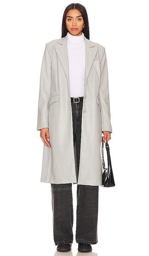 Gemini Faux Leather Coat in . Size M, S, XL - Steve Madden - Modalova