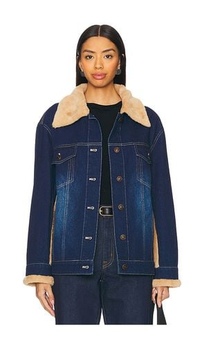 Chaqueta winona en color denim-dark talla L en Índigo oscuro - Denim-Dark. Talla L (también en M, S, XL, XS) - Steve Madden - Modalova