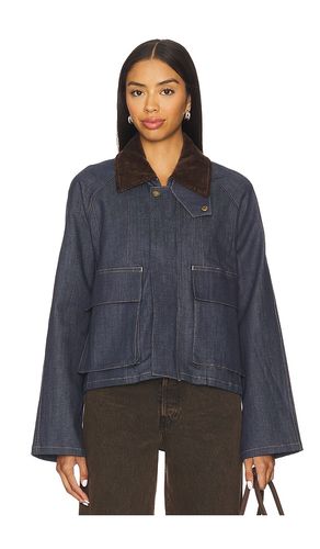 Justina Jacket in Denim-Dark. - size L (also in XL) - Steve Madden - Modalova