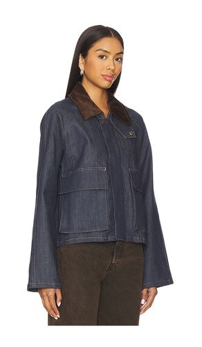 Justina Jacket in Denim-Dark. - size L (also in XL) - Steve Madden - Modalova