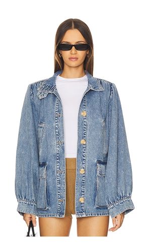Marceline jacket in color denim-medium size S (also in XS, M) - Steve Madden - Modalova