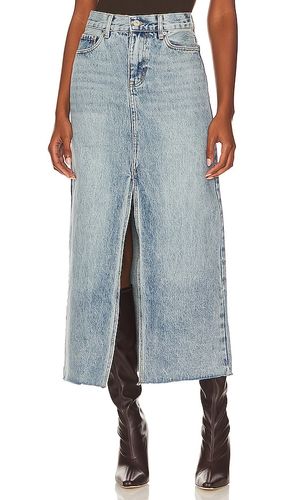 Avani Denim Skirt in Denim-Light. - size 0 (also in 4, 6, 8) - Steve Madden - Modalova