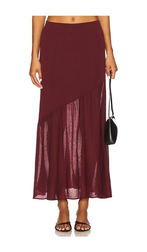 Aneira Skirt in Wine. - size L (also in M, S, XS) - Steve Madden - Modalova