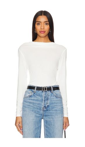 Elvira top en color blanco talla L en - White. Talla L (también en M, S, XL, XS) - Steve Madden - Modalova