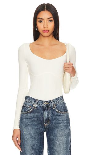 Serent Bodysuit in Cream. - size L (also in XL) - Steve Madden - Modalova