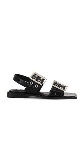 Sandria Sandal in Black. - size 6 (also in 6.5, 7, 7.5, 8, 8.5) - Steve Madden - Modalova