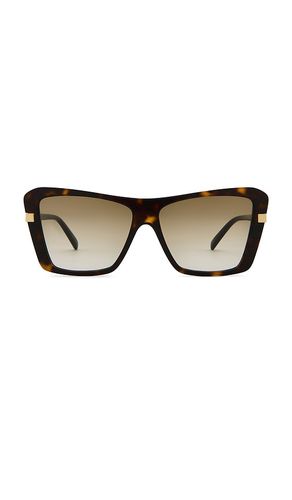 Slim sunglasses in color brown size all - Stella McCartney - Modalova