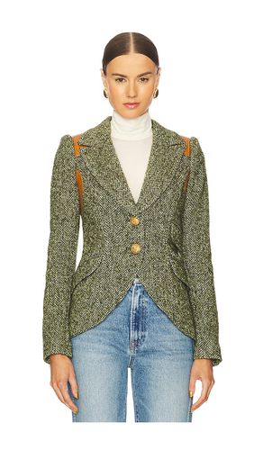 Rifle-patch equestrian blazer en color verde talla 2 en - Green. Talla 2 (también en 6) - Smythe - Modalova