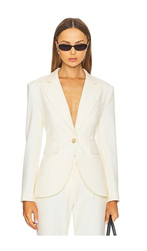 Seamed Blazer in White. - size 10 (also in 6) - Smythe - Modalova