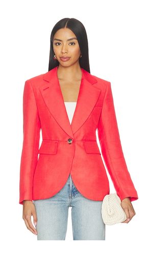 Seamed Blazer in Red. - size 0 (also in 2, 8) - Smythe - Modalova