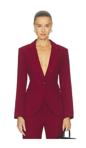 Seamed Blazer in Red. - size 0 (also in 2, 4, 6, 8) - Smythe - Modalova