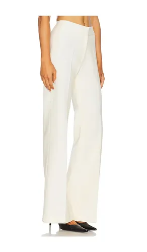 Classic Pant in Ivory. - size 2 (also in 10) - Smythe - Modalova